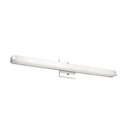 Kuzco Lighting VL4725-CH Latitude-Slim 25-in LED Vanity Light Fixture, UL Damp Rated, Chrome