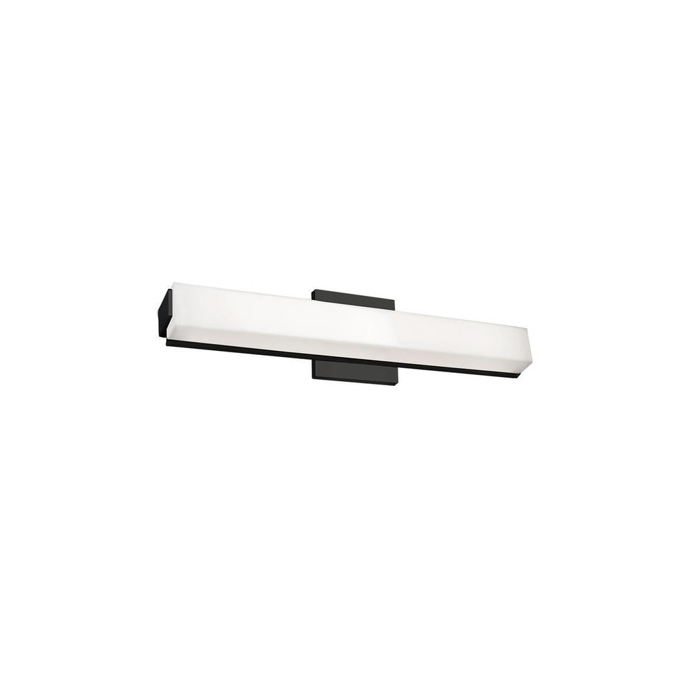 Kuzco Latitude VL47221-BK Vanity Light Fixture, UL Damp Rated, Black
