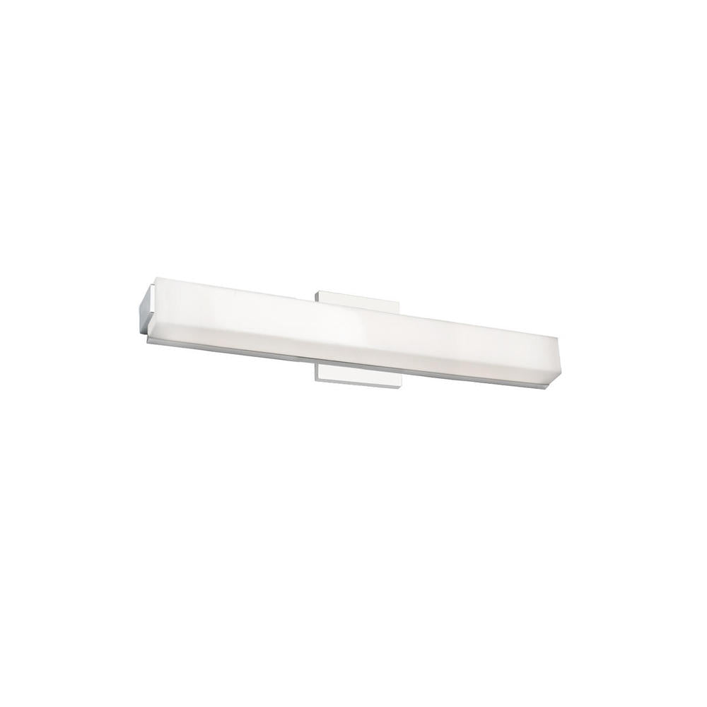 Kuzco Lighting VL47225-CH Vanity Light Fixture, UL Damp Rated, Chrome