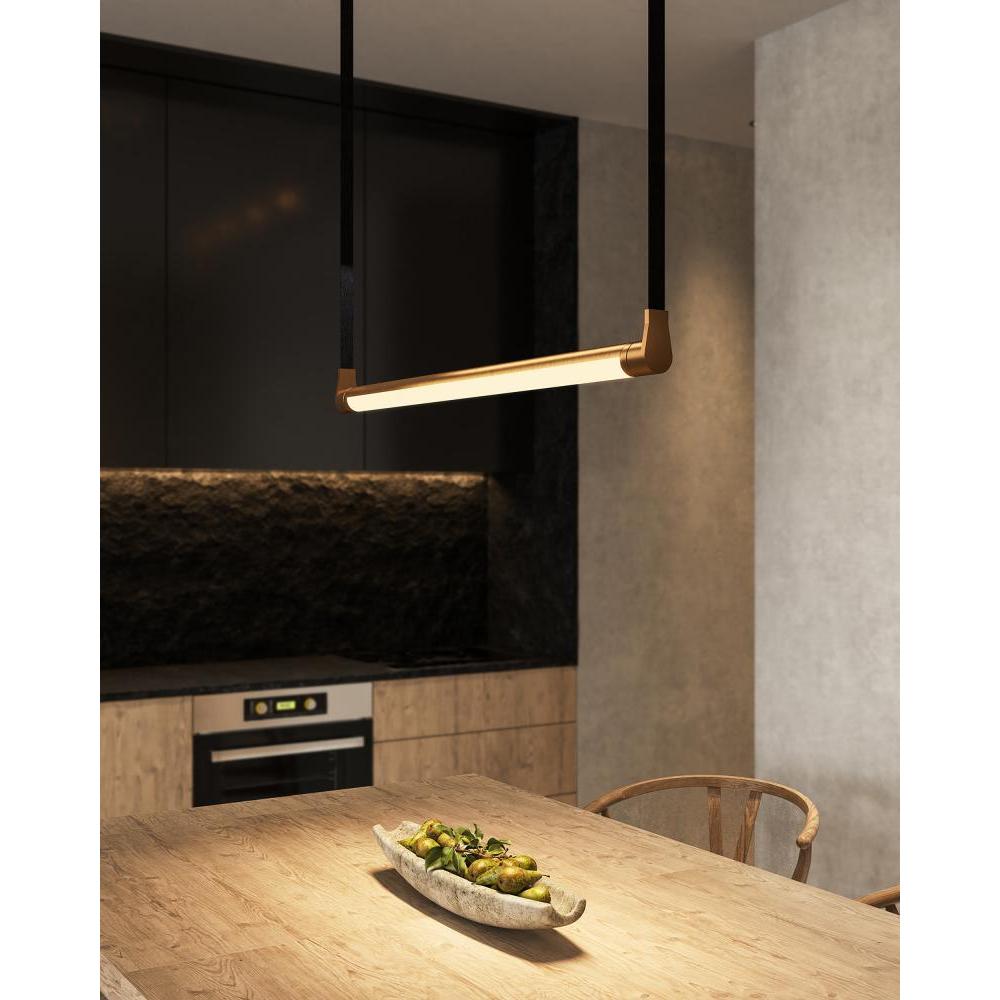 Kuzco LP46841-VB Linear Pendant, Vintage Brass, 41-in, LED, Integrated