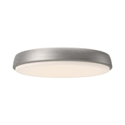 Alora Mood Laval FM503715BN LED Flush Mount, UL Damp Rated, Brushed Nickel
