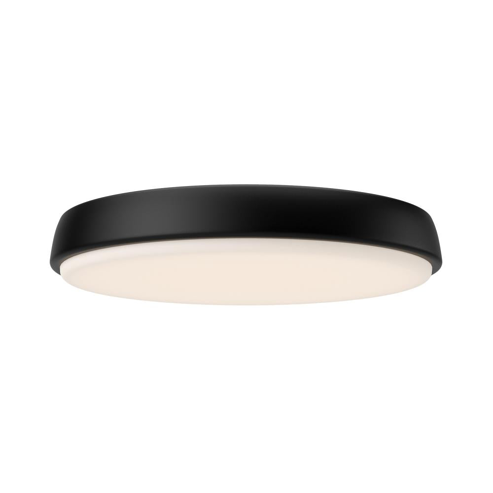 ALORA MOOD Lighting FM503715MB-5CCT Flush Mount, 30W, Matte Black
