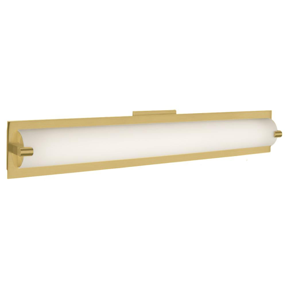 Kuzco Lighting 601001BG-LED Lighthouse Vanity Light Fixture, UL Damp Rated, Brushed Gold