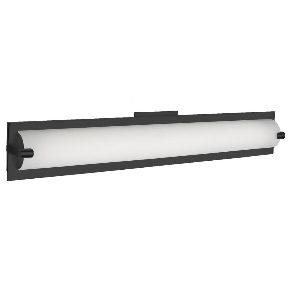 Kuzco Lighting 601001BK-LED Vanity Light Fixture, UL Damp Rated, Black