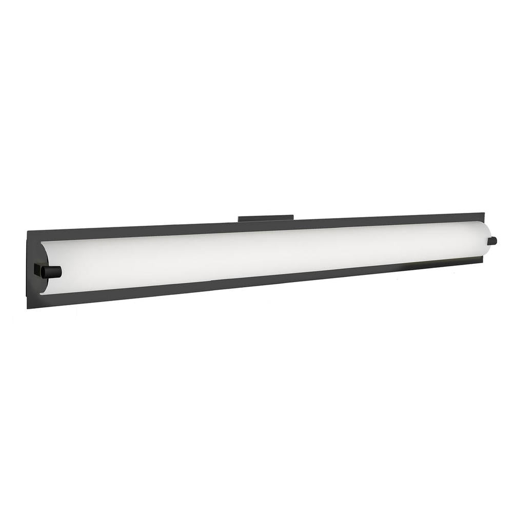 Kuzco Lighting 601002BK-LED Vanity Light Fixture, UL Damp Rated, Black