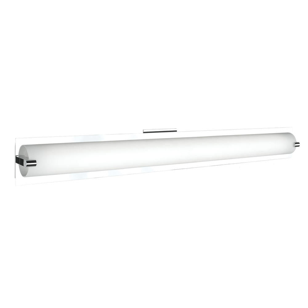 Kuzco Lighting 601002CH-LED Vanity Light Fixture, UL Damp Rated, Chrome