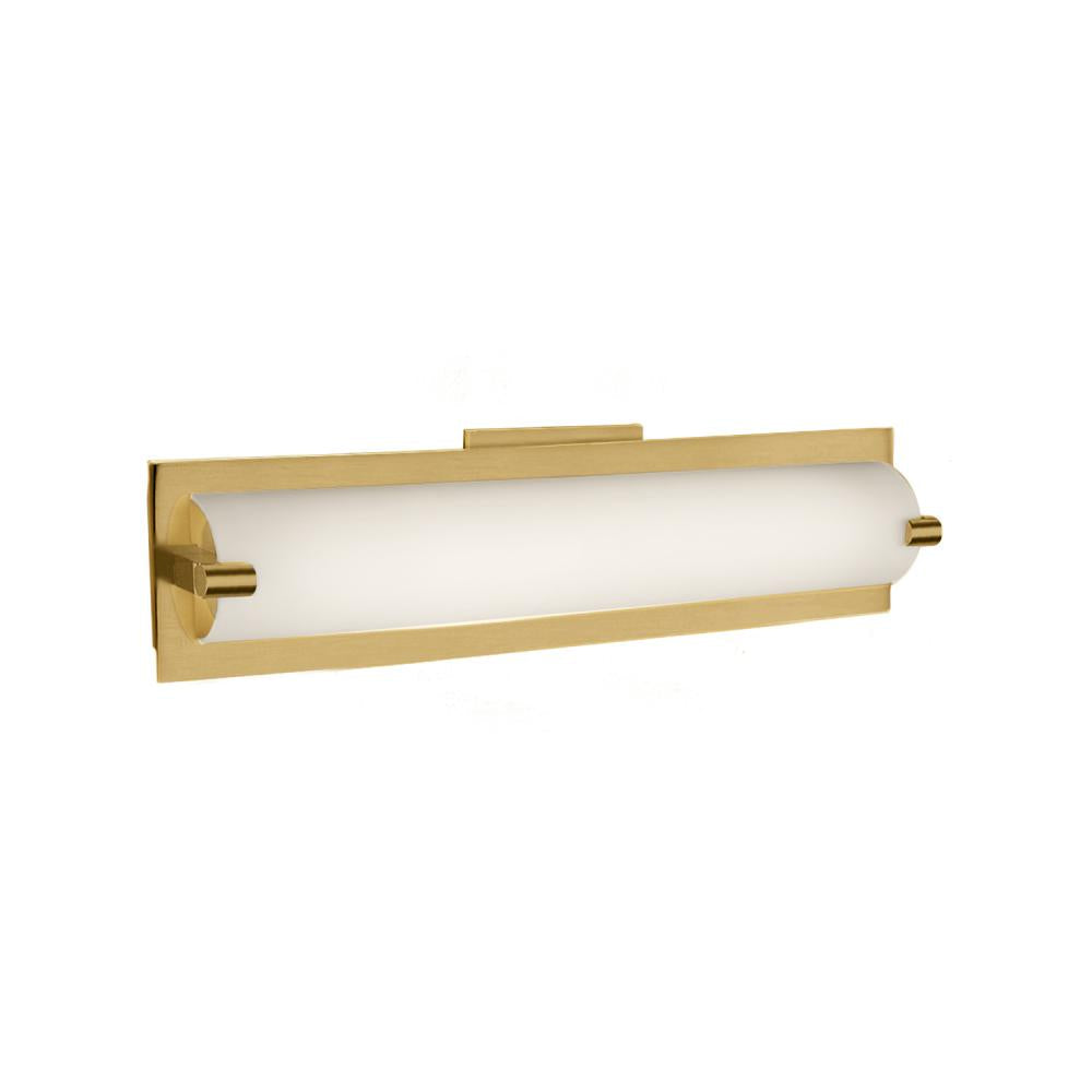 Kuzco Lighting VL0118-BG Vanity Light Fixture, UL Damp Rated, Brushed Gold