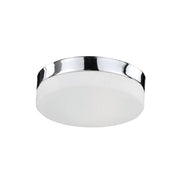 Kuzco Lomita FM2011-CH Flush Mount Fixture, LED, 11-in, Chrome