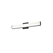 Kuzco Lighting VL61220-BK Longitude 20-in LED Vanity Light Fixture, UL Damp Rated, Black