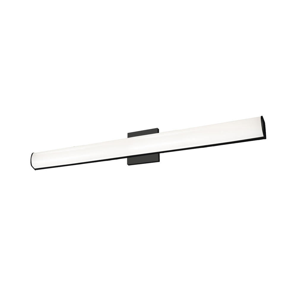 Kuzco Longitude VL61236-BK Vanity Light Fixture, UL Damp Rated, Black