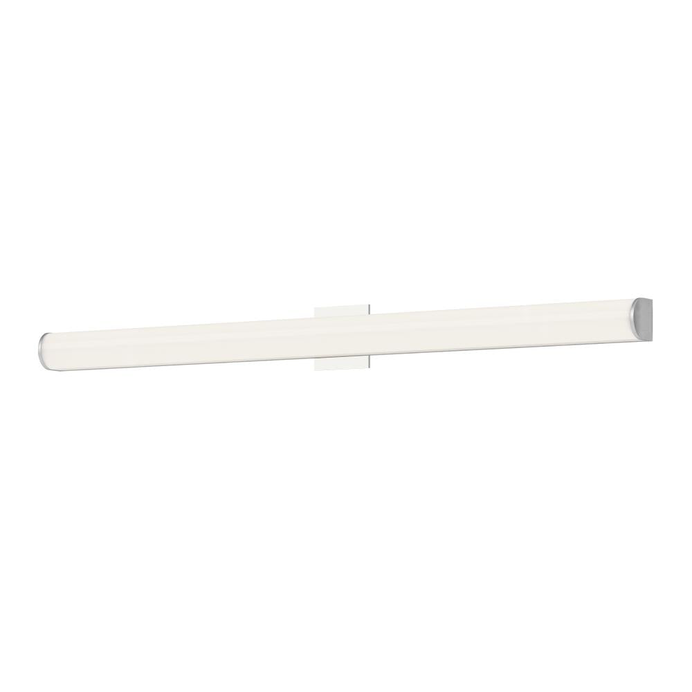Kuzco Lighting VL61248-CH Longitude Chrome LED Vanity Light Fixture, UL Damp Rated, Chrome