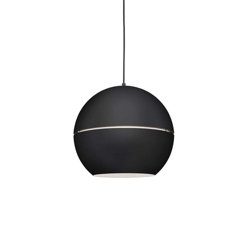 Kuzco Lighting 494016-BK Pendant, Black, 16-in, Single Lamp