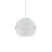 Kuzco 494016-WH Pendant Light Fixture, 1 Light, White, Aluminum
