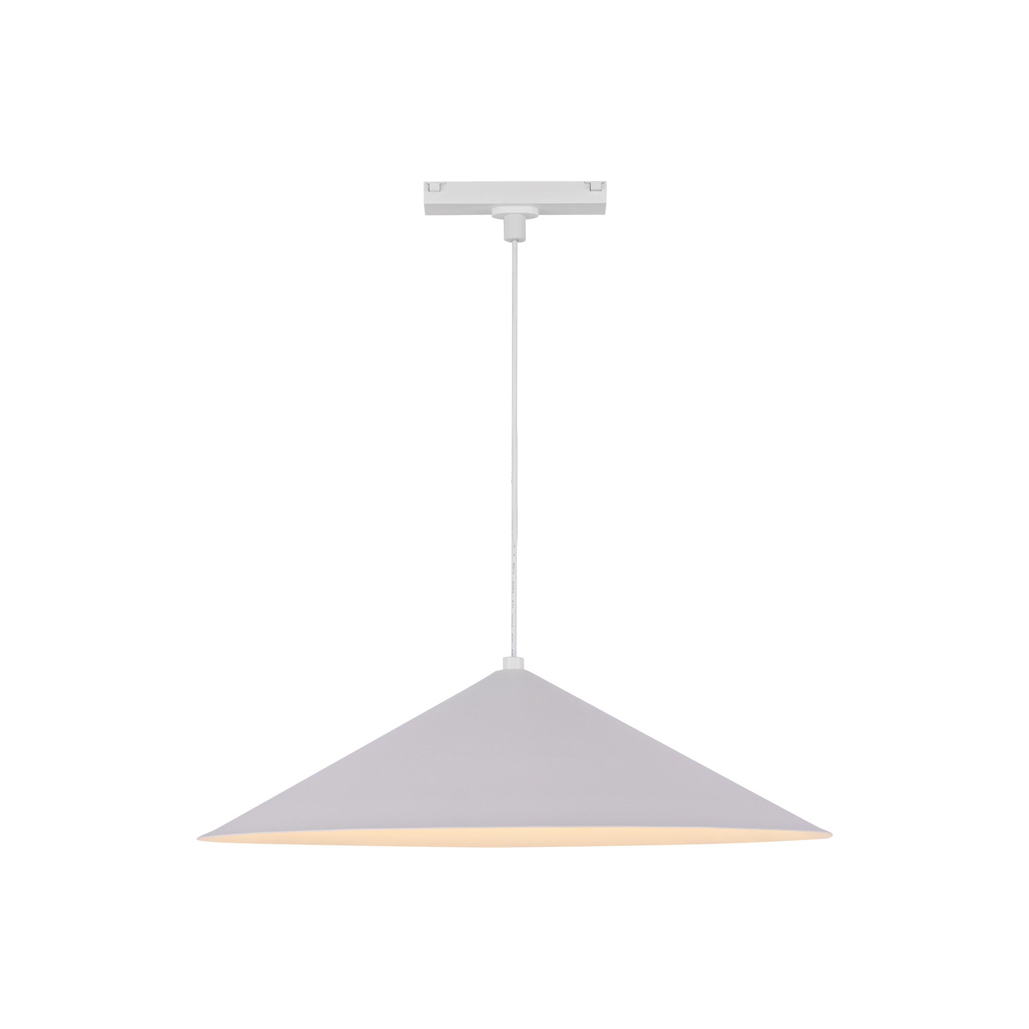 Kuzco Lighting TRP73915-WH Trilo Track Pendant, 15-in, White