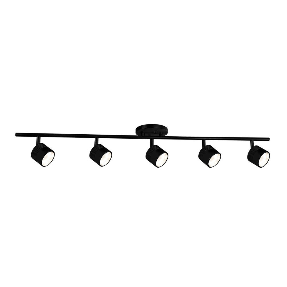 Kuzco Lyra TR10036-BK Track Light Fixture, UL Damp Rated, Black