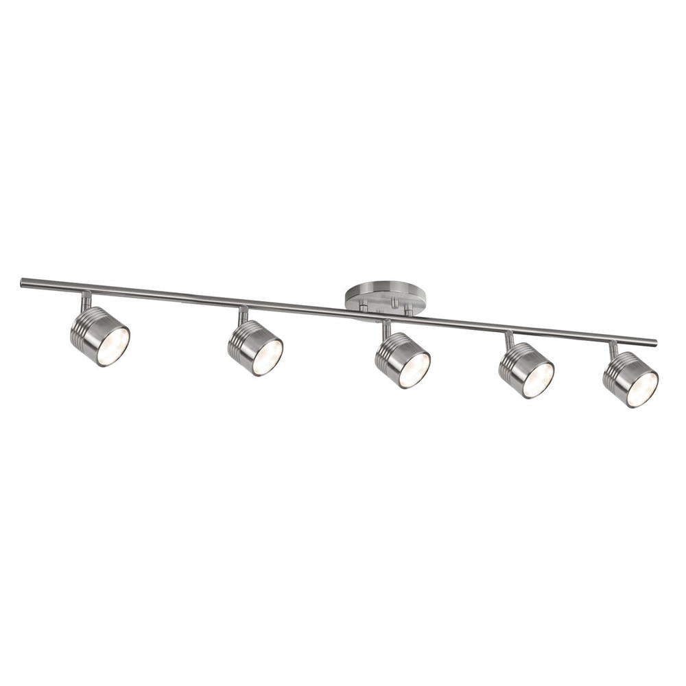 Kuzco Lyra TR10036-BN LED Track Light Fixture, UL Damp Rated, Brushed Nickel