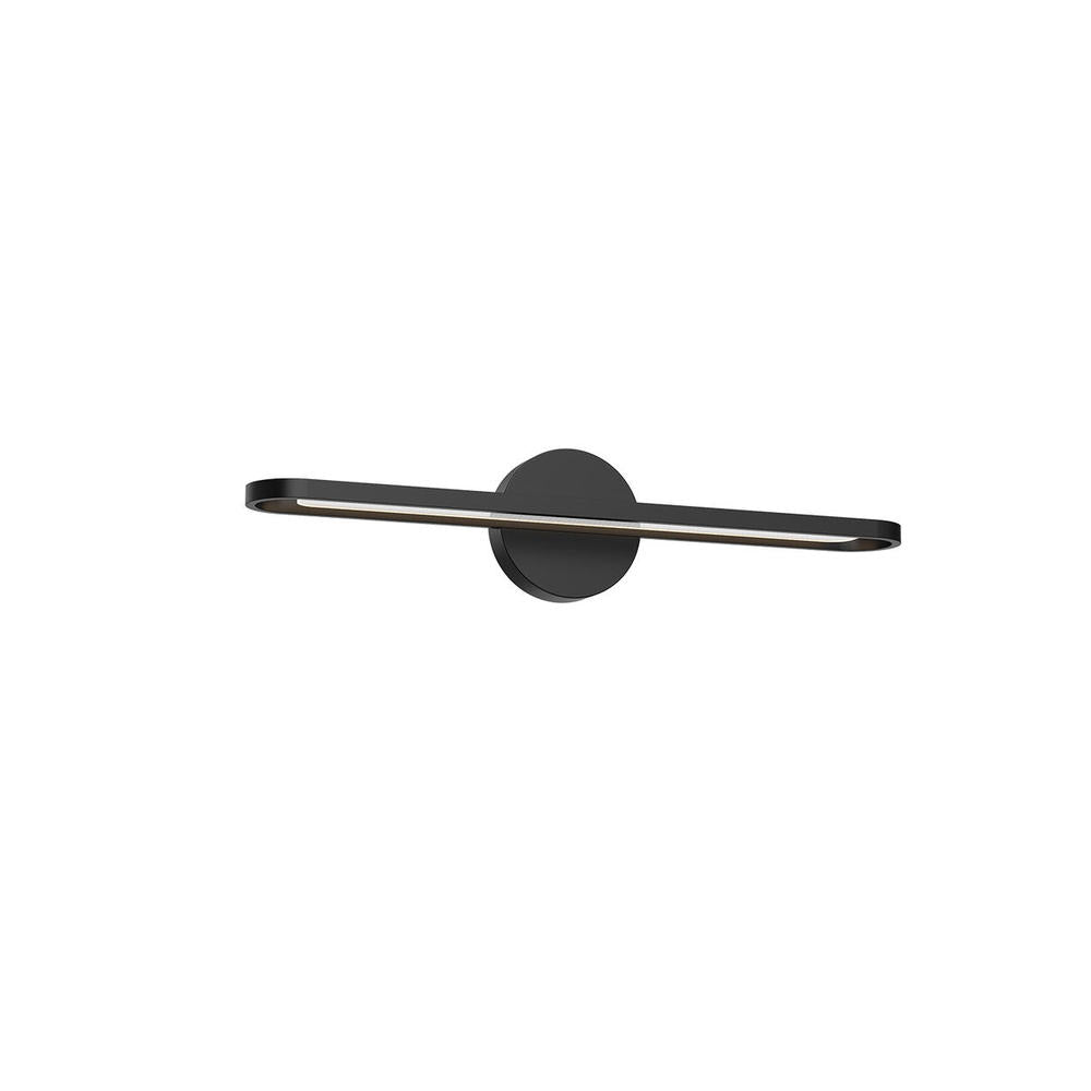 Kuzco Marlon VL63724-BK Vanity Light Fixture, UL Damp Rated, Black