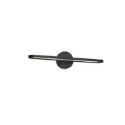 Kuzco Marlon VL63724-BK Vanity Light Fixture, UL Damp Rated, Black