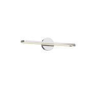 Kuzco Marlon VL63724-CH Vanity Light Fixture, UL Damp Rated, Chrome