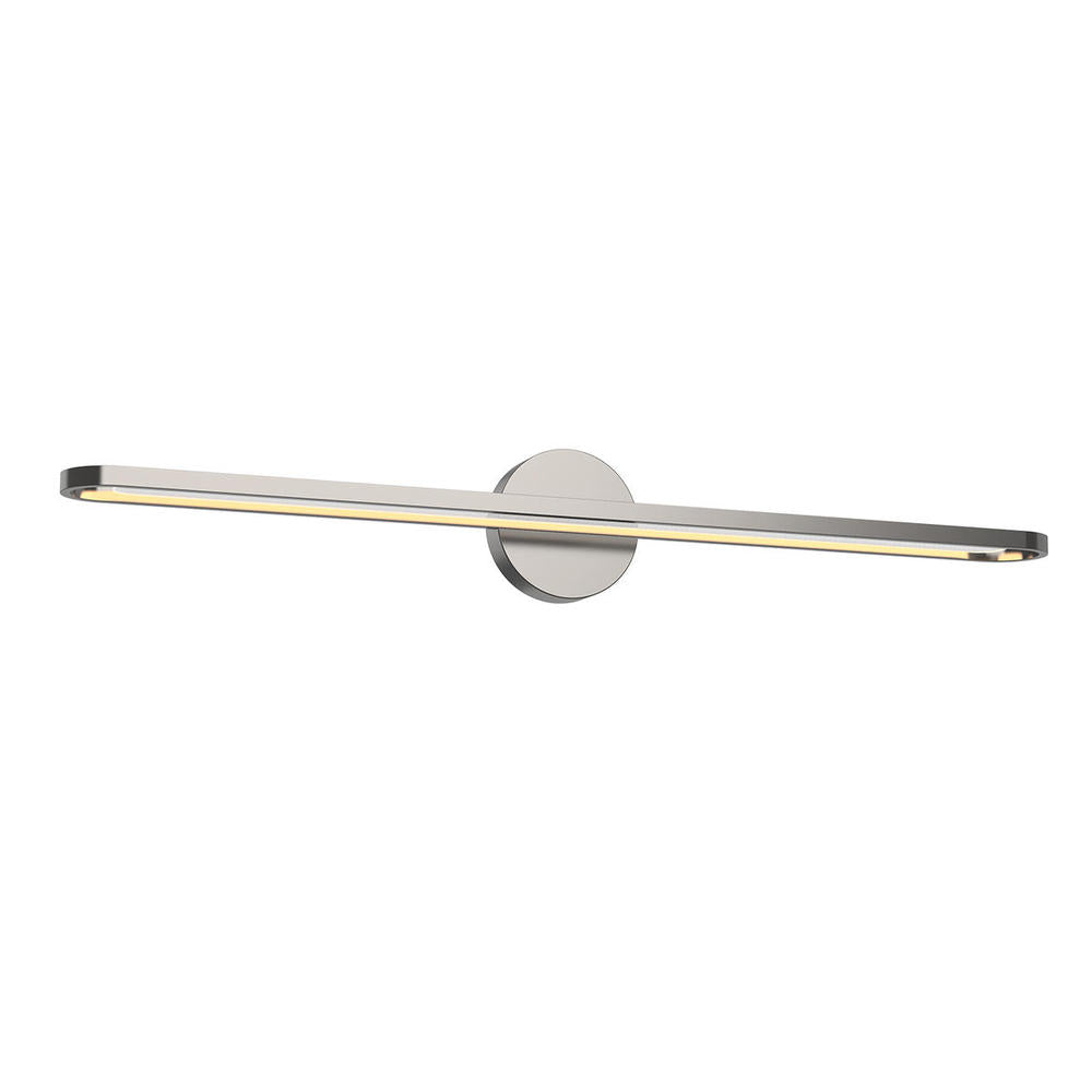 Kuzco Marlon 36-in Vanity Light Fixture, LED, Brushed Nickel