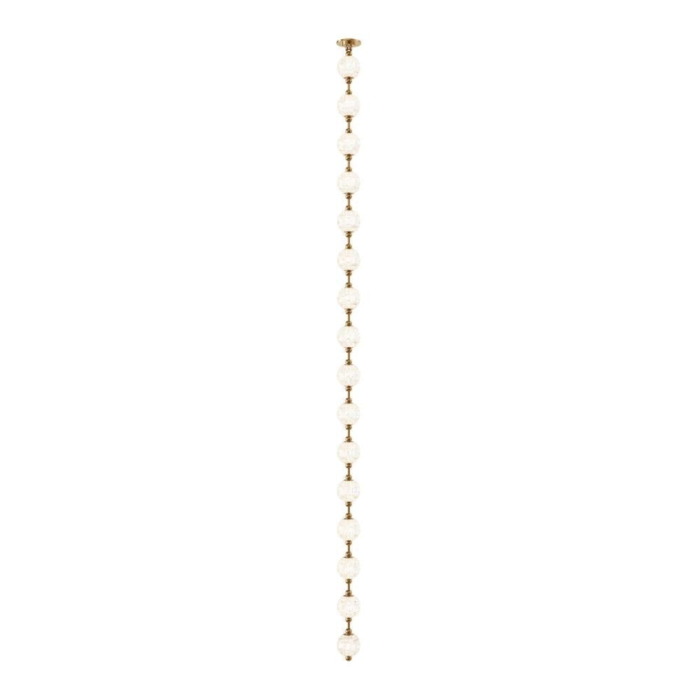 ALORA Lighting PD321716NB-RT Pendant, Natural Brass, LED