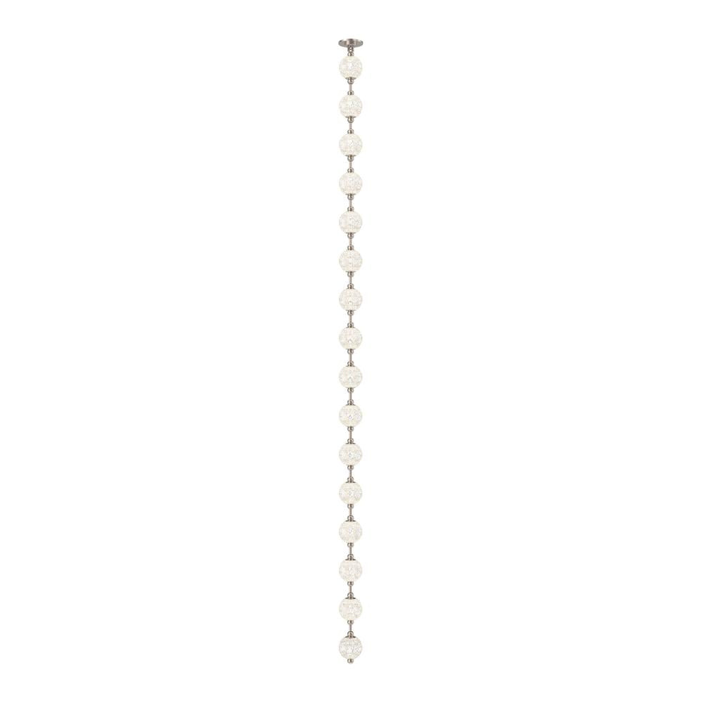 ALORA Lighting PD321716PN-RT Pendant, LED, Polished Nickel