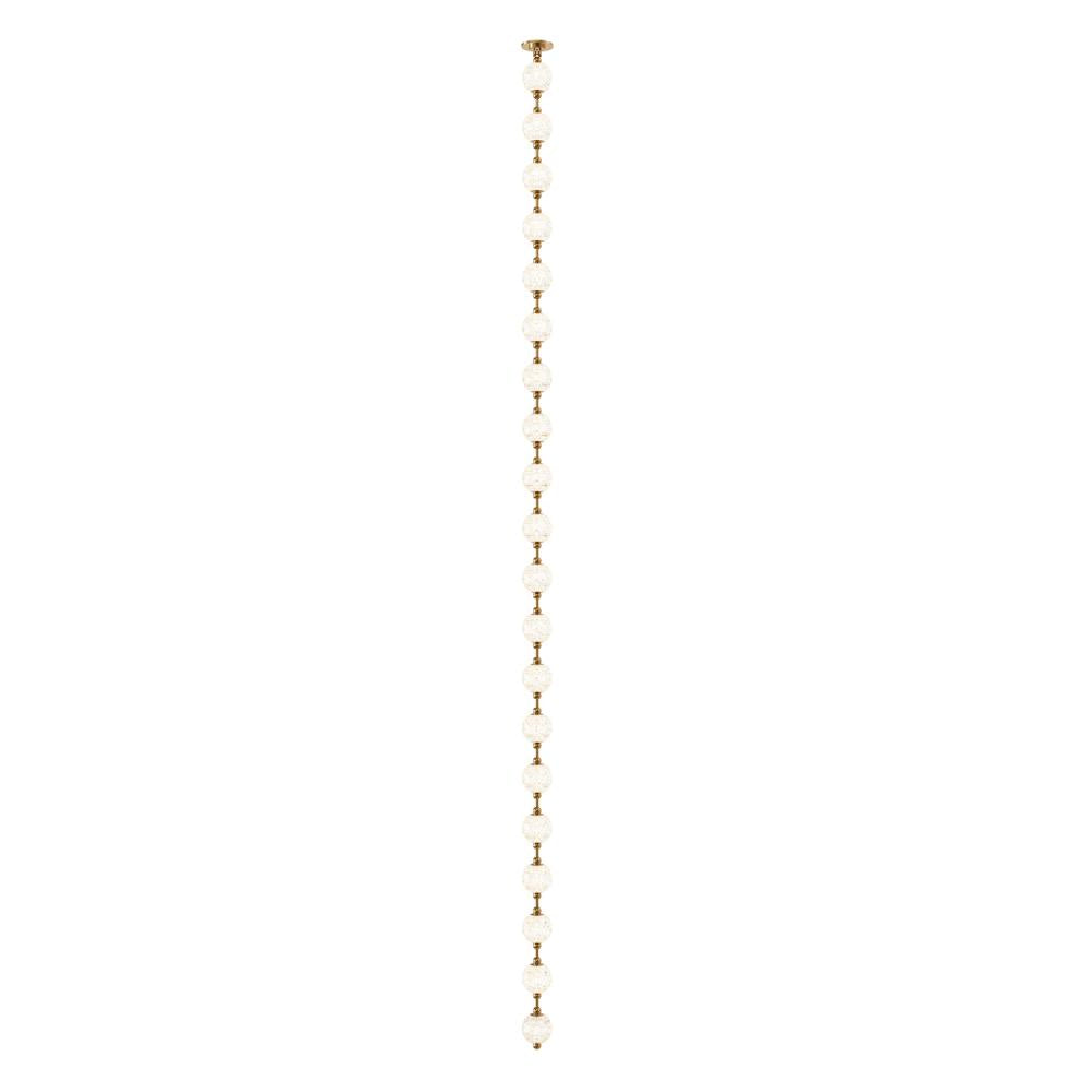 ALORA Lighting PD321720NB-RT Pendant, 94W Watt, Natural Brass