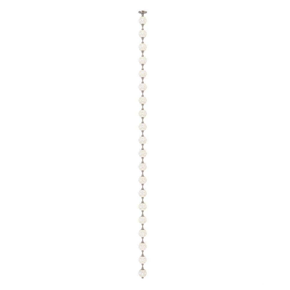 ALORA Lighting PD321720PN-RT Pendant, 12-ft, LED, Polished Nickel