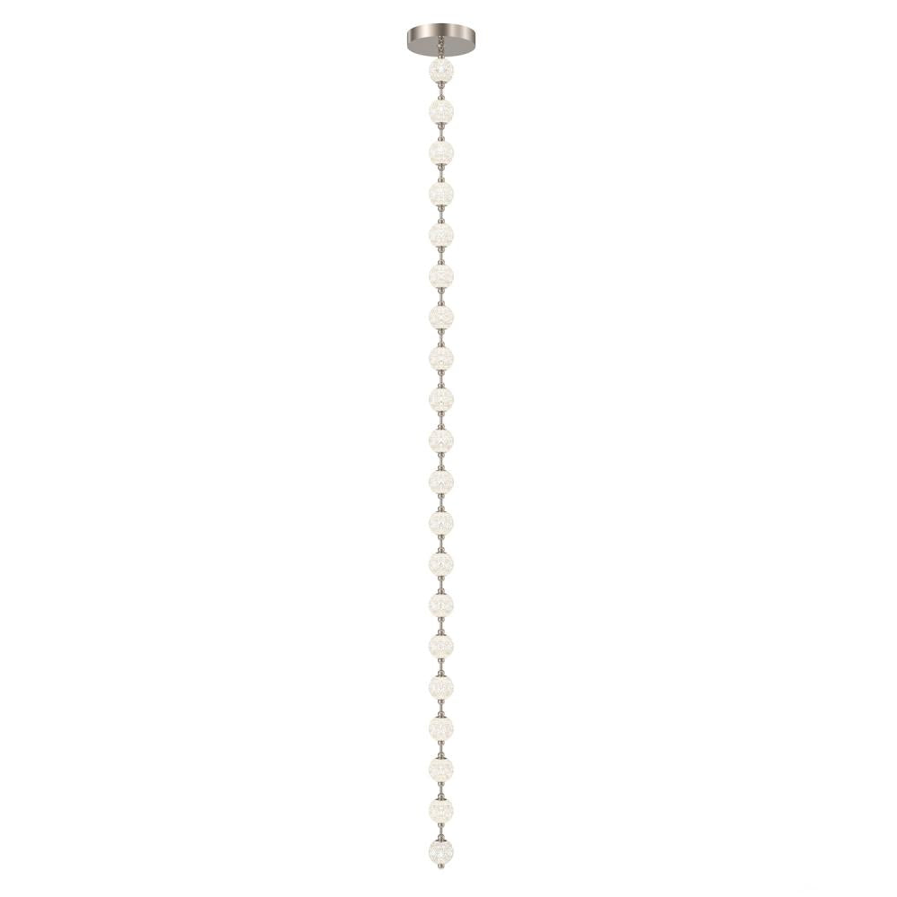ALORA Lighting Marni PD321720PN Pendant, 12-ft, LED, Polished Nickel