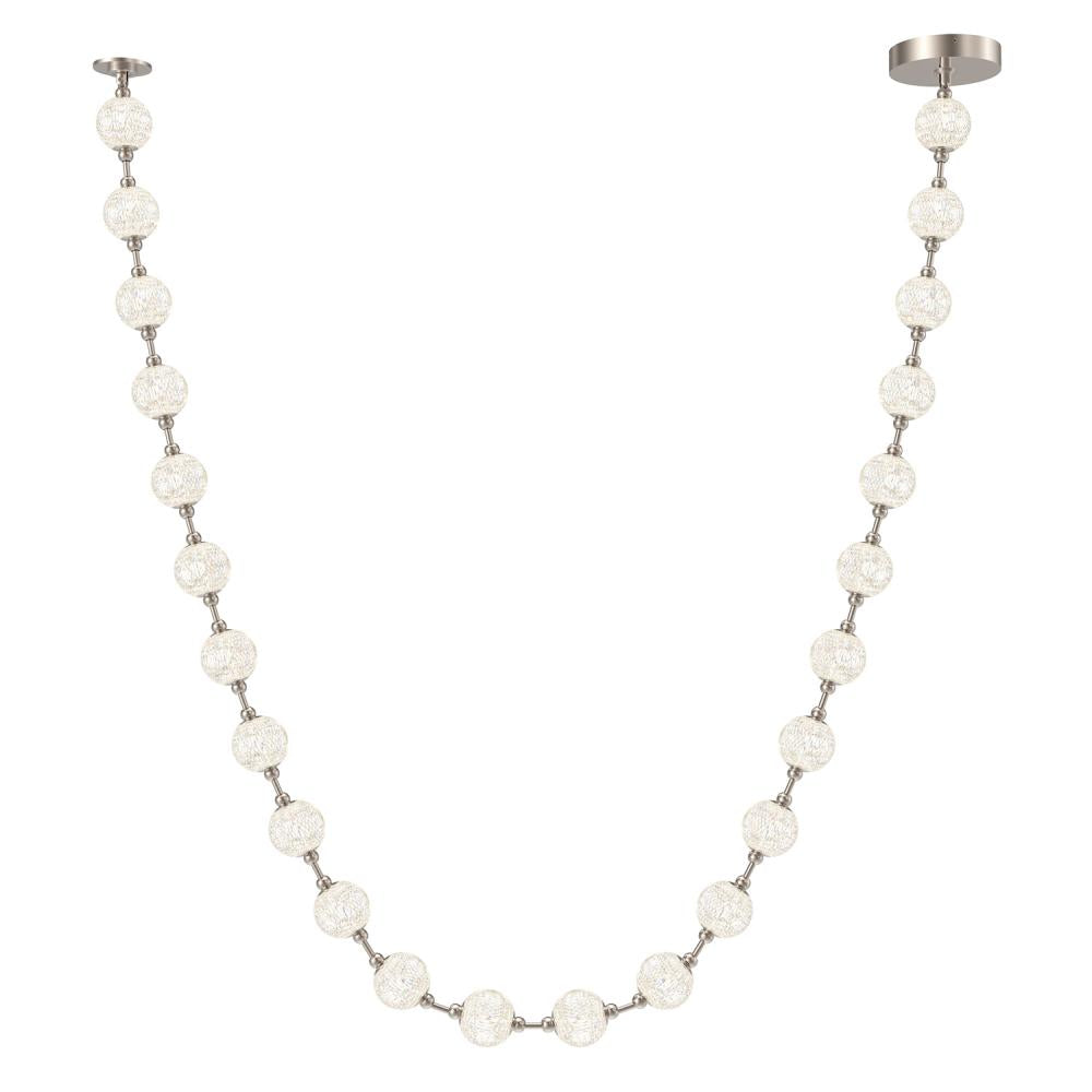ALORA Lighting PD321724PN Pendant Light, UL Damp Rated, LED Pendant, 115W Watt, Polished Nickel