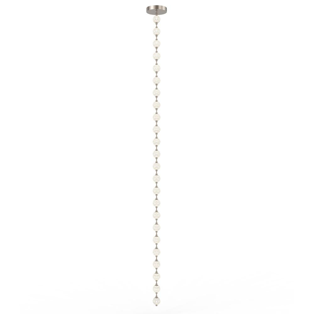 ALORA Lighting PD321724PN Pendant Light, UL Damp Rated, LED Pendant, 115W Watt, Polished Nickel