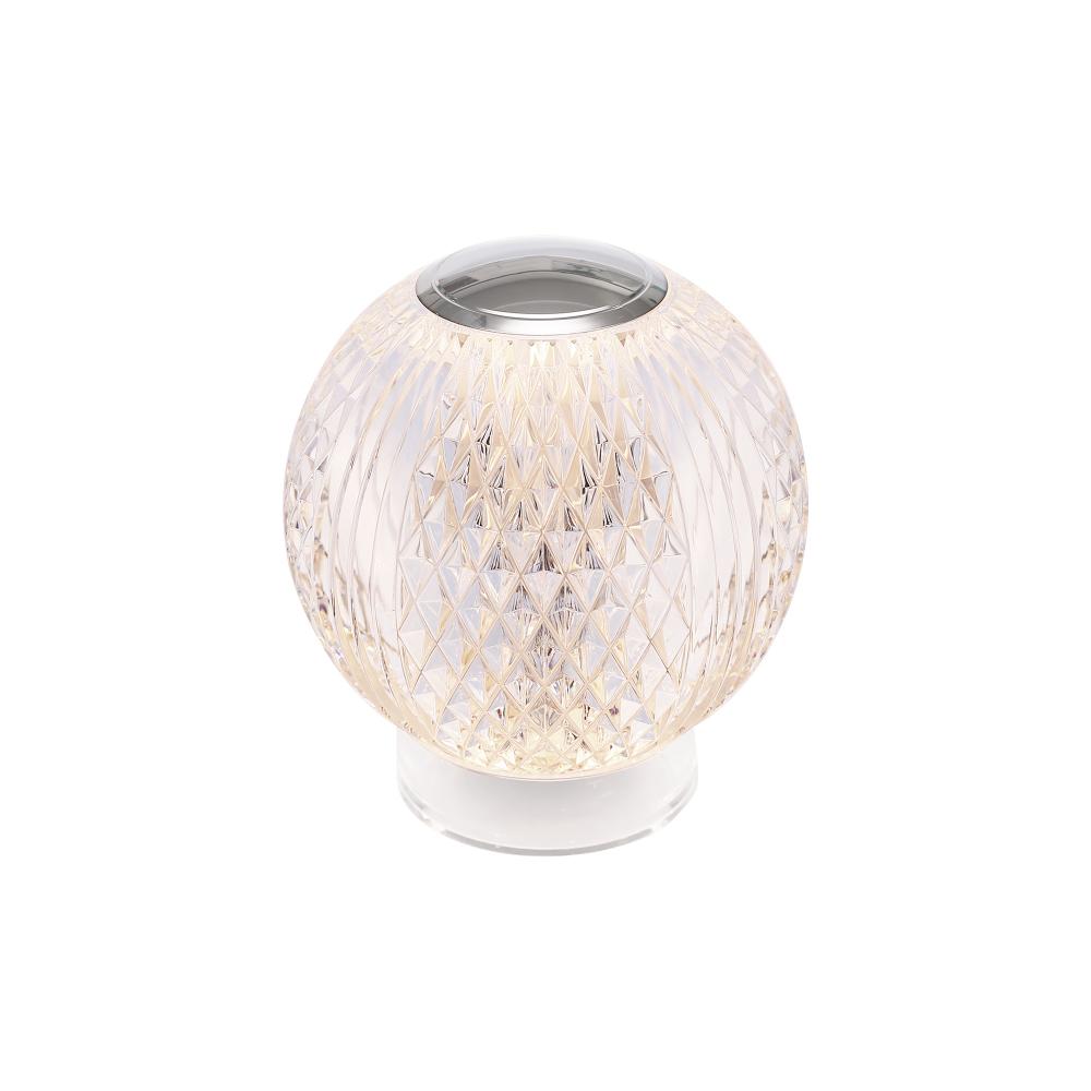 ALORA Lighting TL321903PN Marni 3-in Polished Nickel LED Table Lamp, UL Damp Rated, Polished Nickel