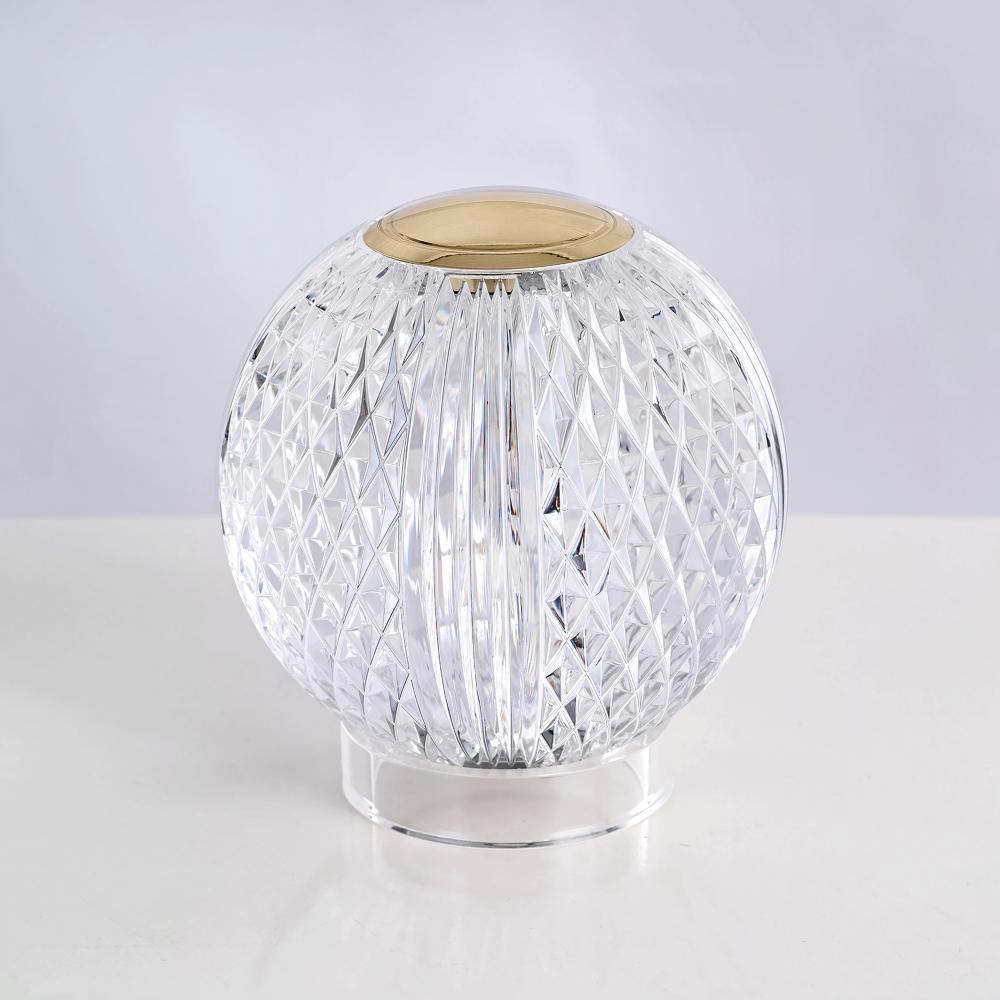 ALORA Lighting TL321904NB Marni 4-in Natural Brass LED Table Lamp, UL Damp Rated, Natural Brass
