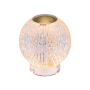 ALORA Lighting TL321904NB Marni 4-in Natural Brass LED Table Lamp, UL Damp Rated, Natural Brass