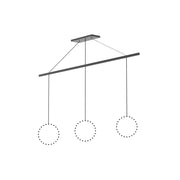 Kuzco CNL3AC-BK Linear Pendant Canopy System, Black