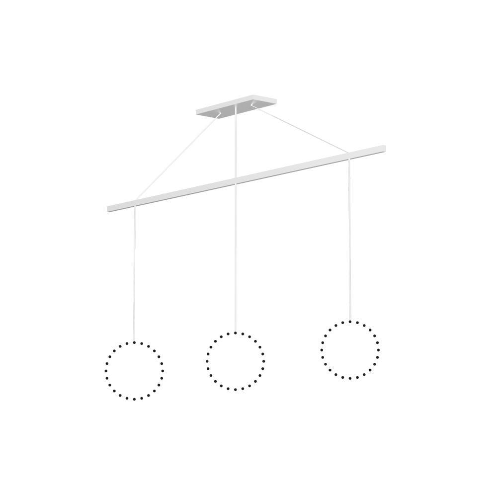 Kuzco CNL3AC-WH Linear Pendant Canopy System, White