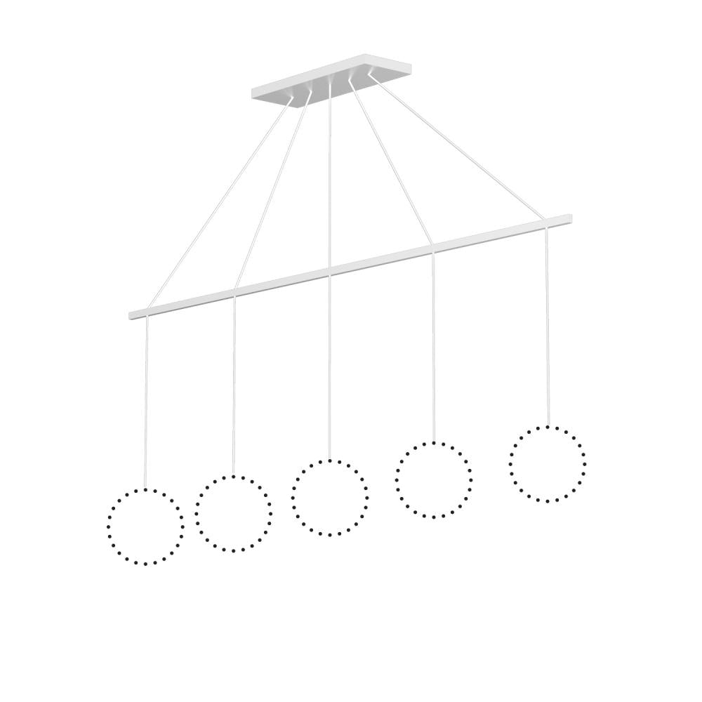 Kuzco CNL5AC-WH Linear Pendant Canopy System, White