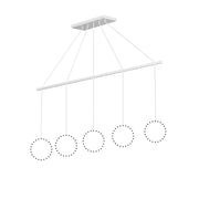 Kuzco CNL5AC-WH Linear Pendant Canopy System, White