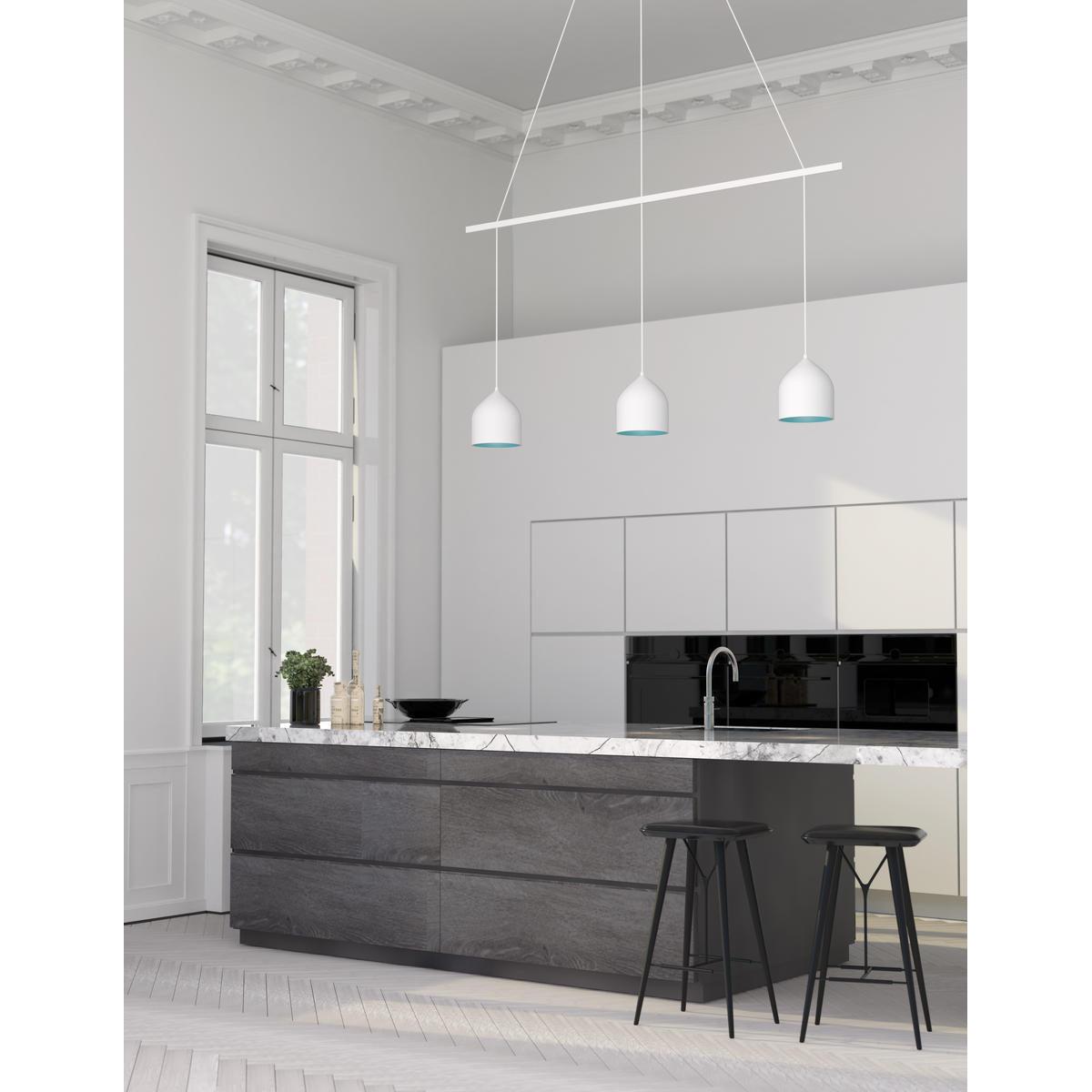 Kuzco CNL3AC-WH Linear Pendant Canopy System, White