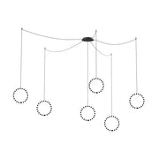 Kuzco Lighting CNM13AC-BK Multi Pendant Canopy System, UL Listed, Black