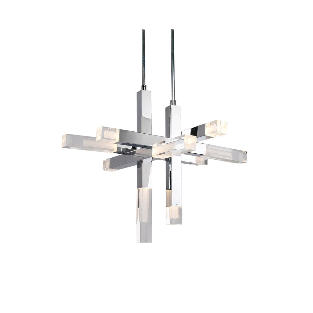 Kuzco Martelo PD53330-CH Pendant, 30-in, LED, Chrome