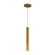 Kuzco Mason PD90414-VB Pendant, 14-in Vintage Brass LED, Vintage Brass