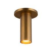Kuzco Mason SF90406-VB Semi-Flush Mount, Vintage Brass
