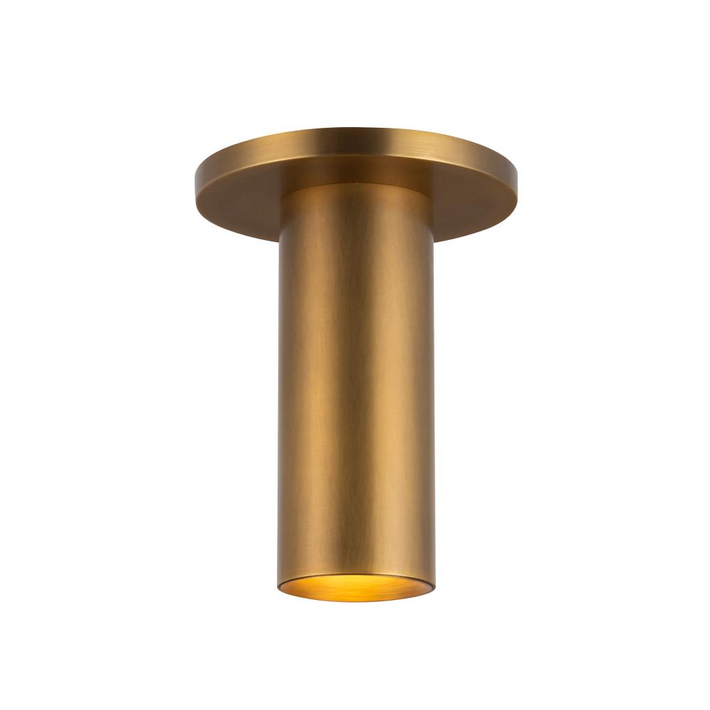 Kuzco Mason SF90406-VB Semi-Flush Mount, Vintage Brass