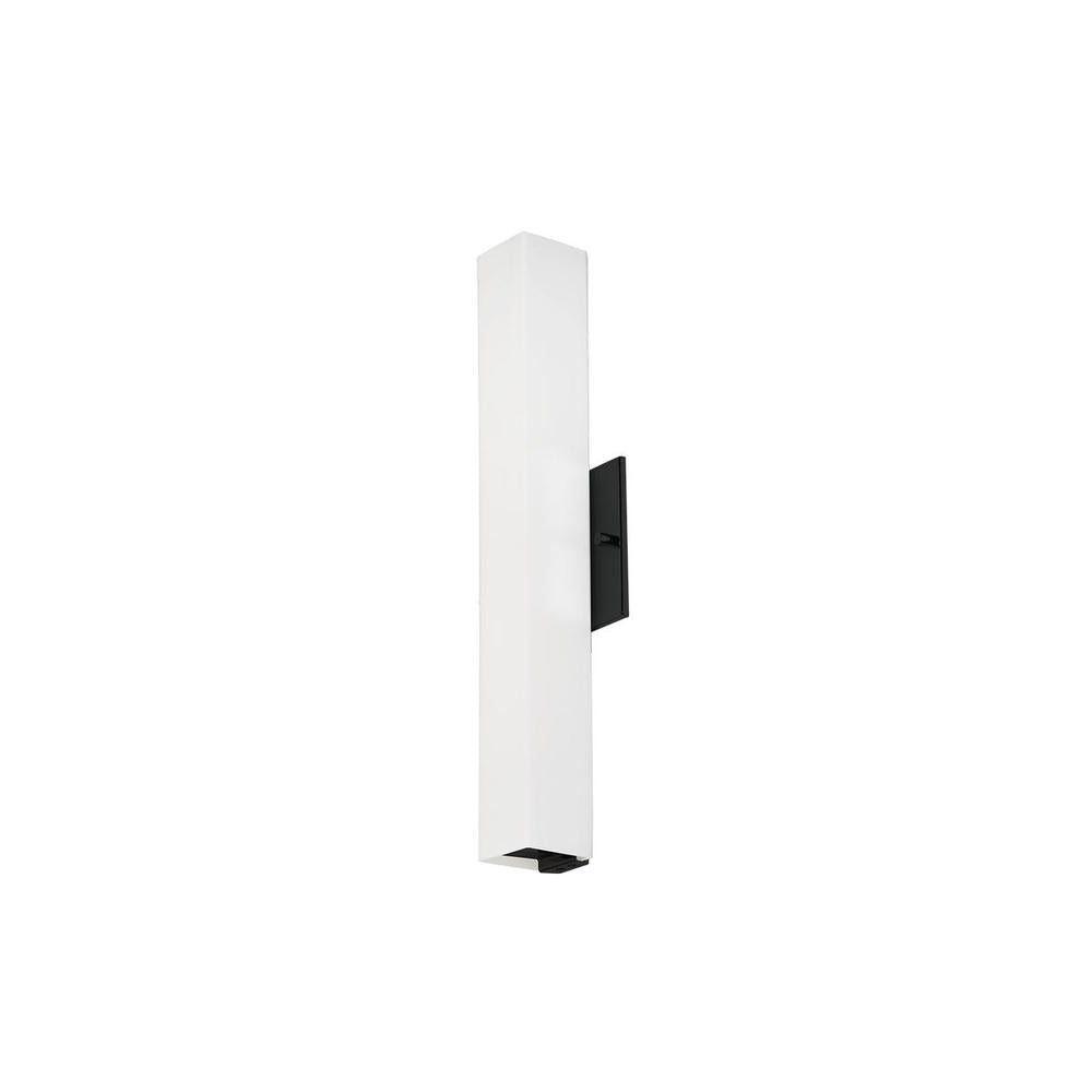 Kuzco Melville WS8418-BK Wall Sconce, LED, Black Finish