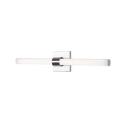 Kuzco Mendocino 24-in LED Vanity Light Fixture, UL Damp Rated, Chrome