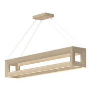 Kuzco Morina LP32942-WK Pendant Light Fixture, LED, White Oak