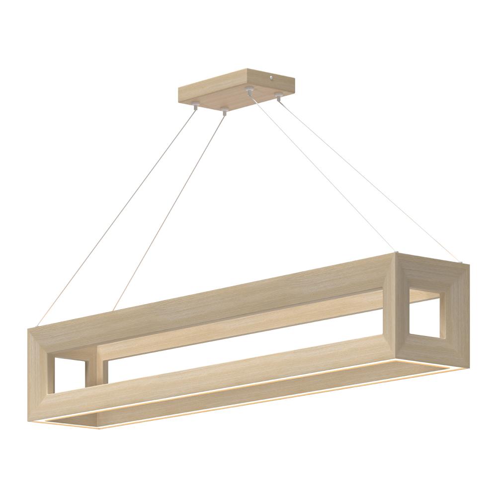 Kuzco Morina LP32942-WK Pendant Light Fixture, LED, White Oak