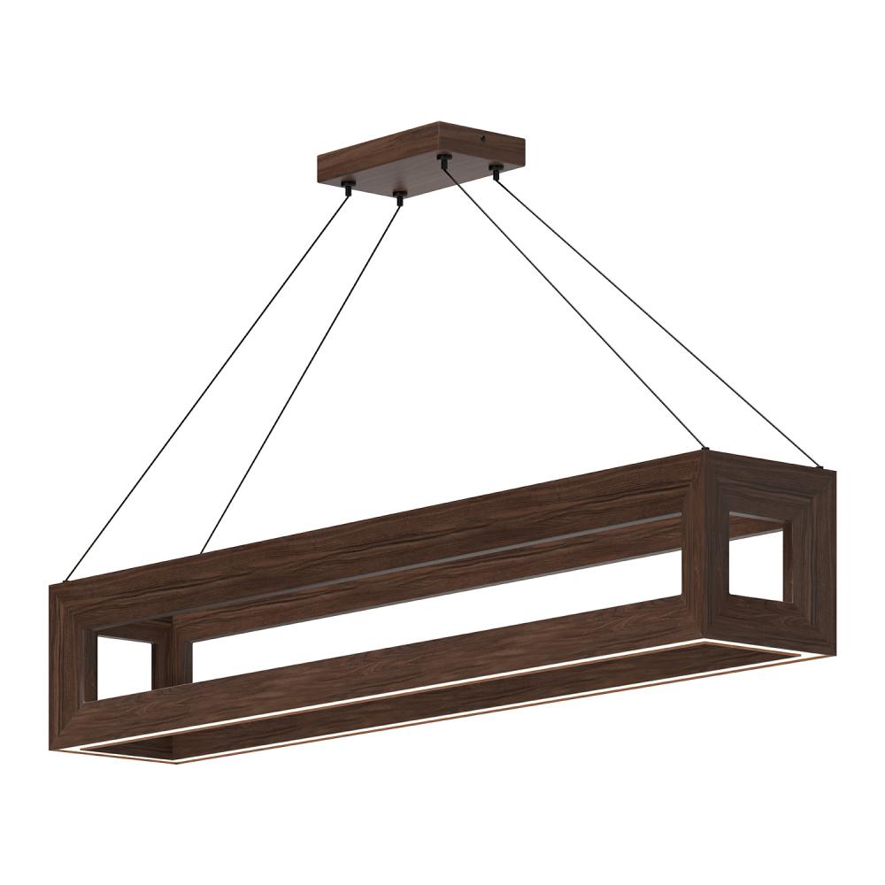 Kuzco Morina LP32942-WT Linear Pendant, LED, Walnut