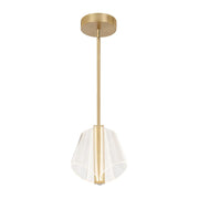 Kuzco PD62511-BG/LG Pendant, LED, Brushed Gold/Light Guide